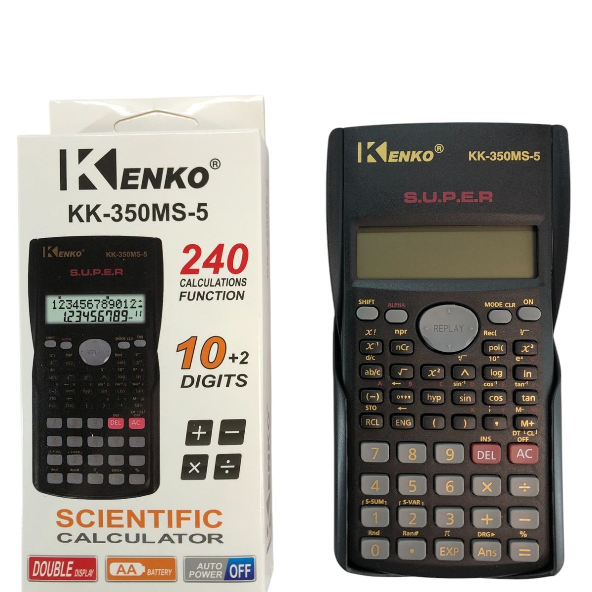 KENKO - Calculadora Cientifica Fx 350 Kenko Profecional 240 Funcion