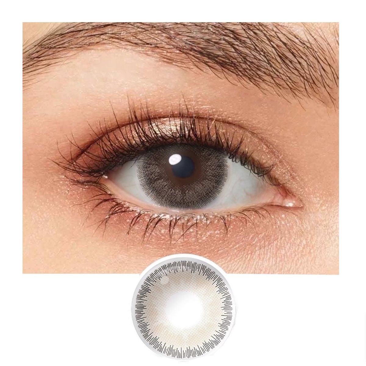FRESHGO - Lentes de contacto FreshGo Elite - Sandy gray