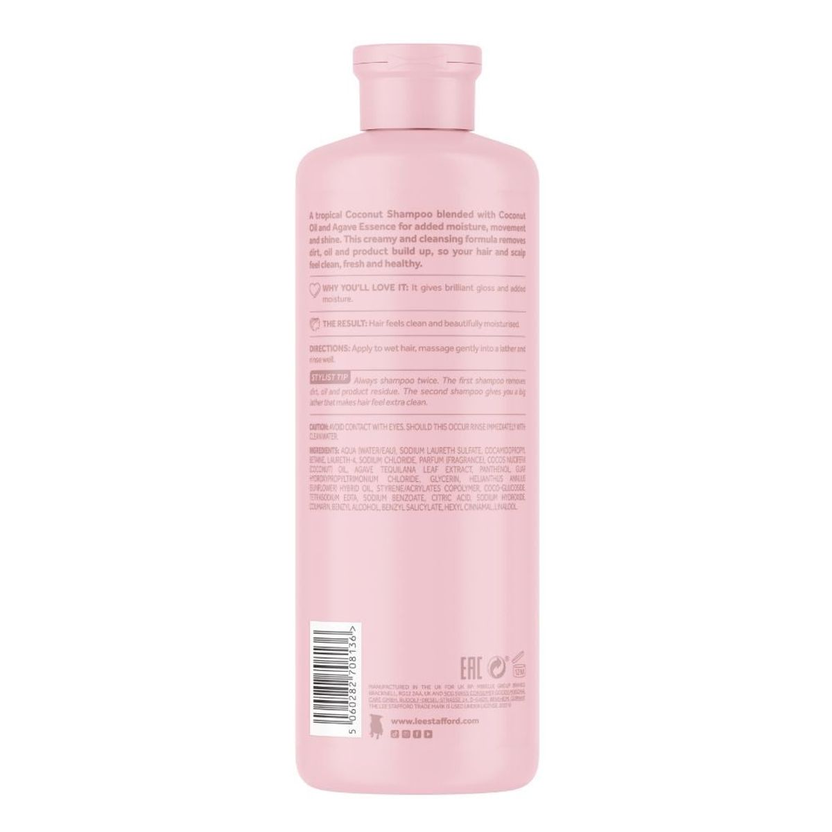 LEE STAFFORD - Shampo hidratante Coco Loco Lee Stattaford 500 ml