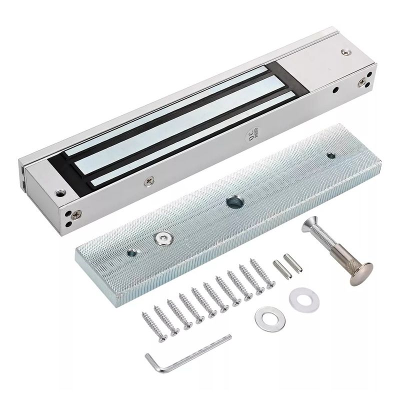 KUANGYE - Chapa Cerradura Magnetica Electronica 280kg 600lbs 12v
