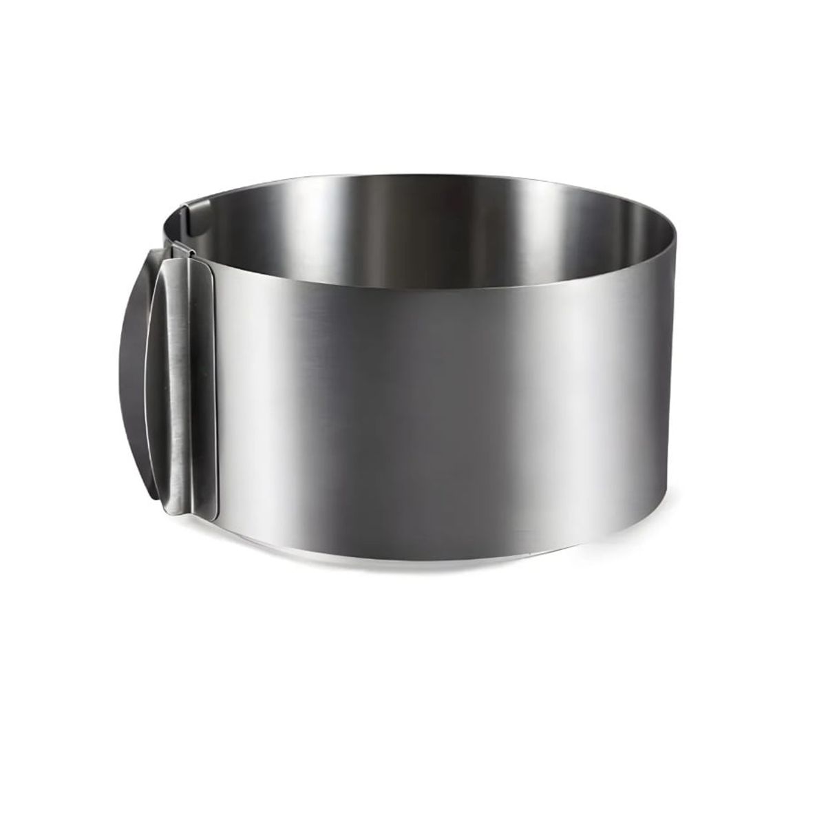GENERICO - Molde De Torta Moldes Para Tortas Anillo Redondo Ajustable Gris
