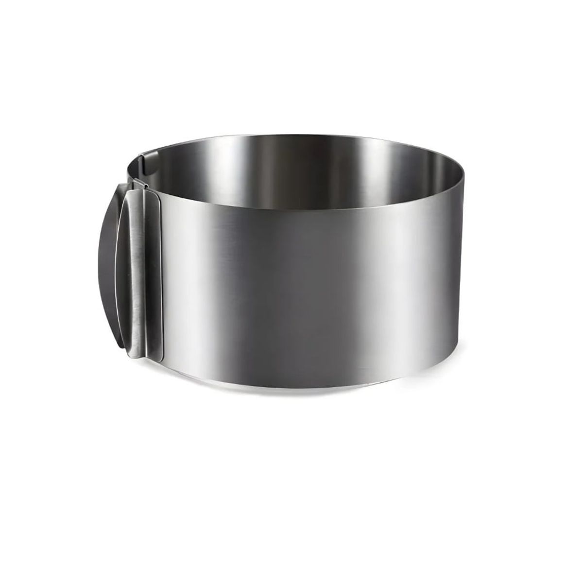 GENERICO - Molde De Torta Moldes Para Tortas Anillo Redondo Ajustable Gris