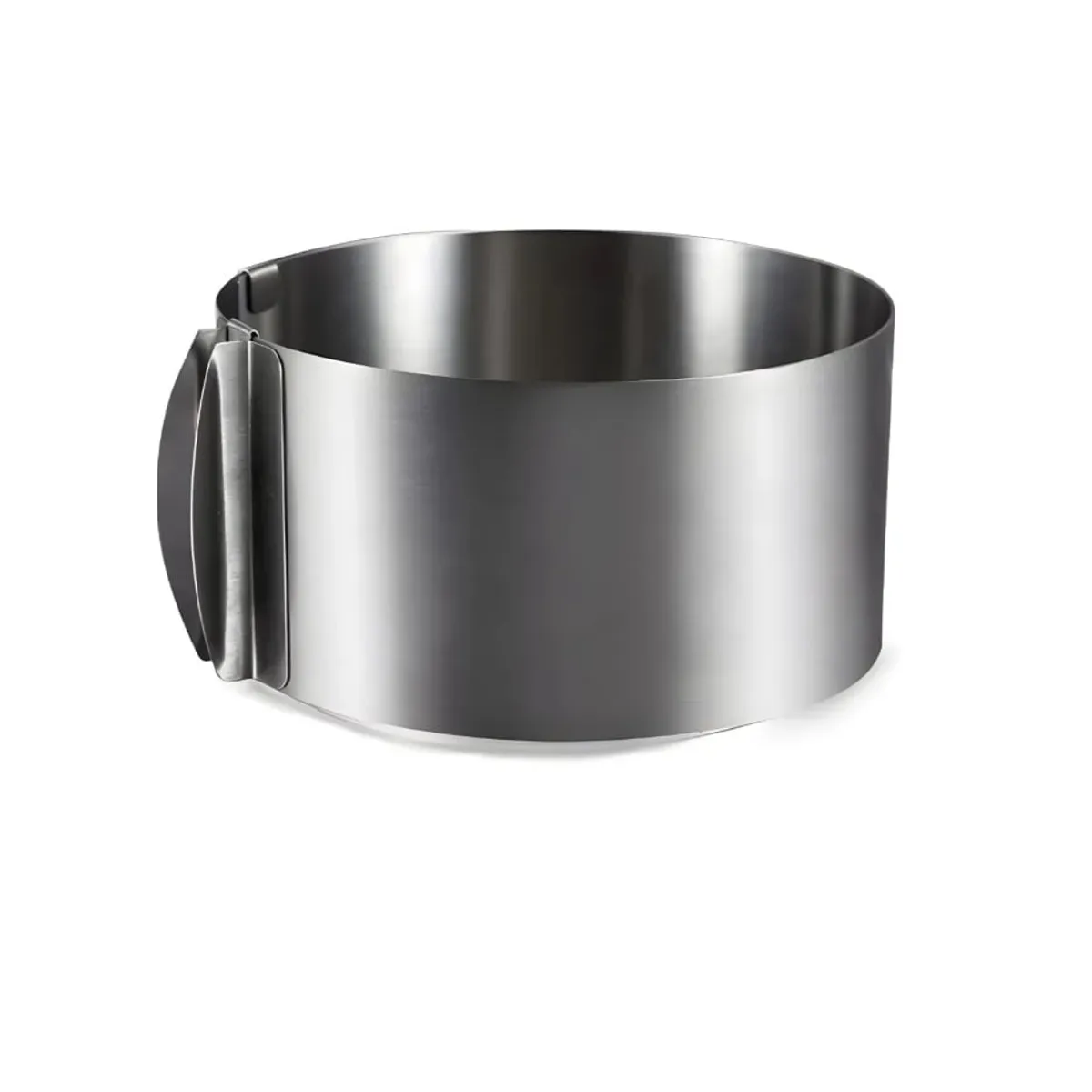 GENERICO - Molde De Torta Moldes Para Tortas Anillo Redondo Ajustable Grey
