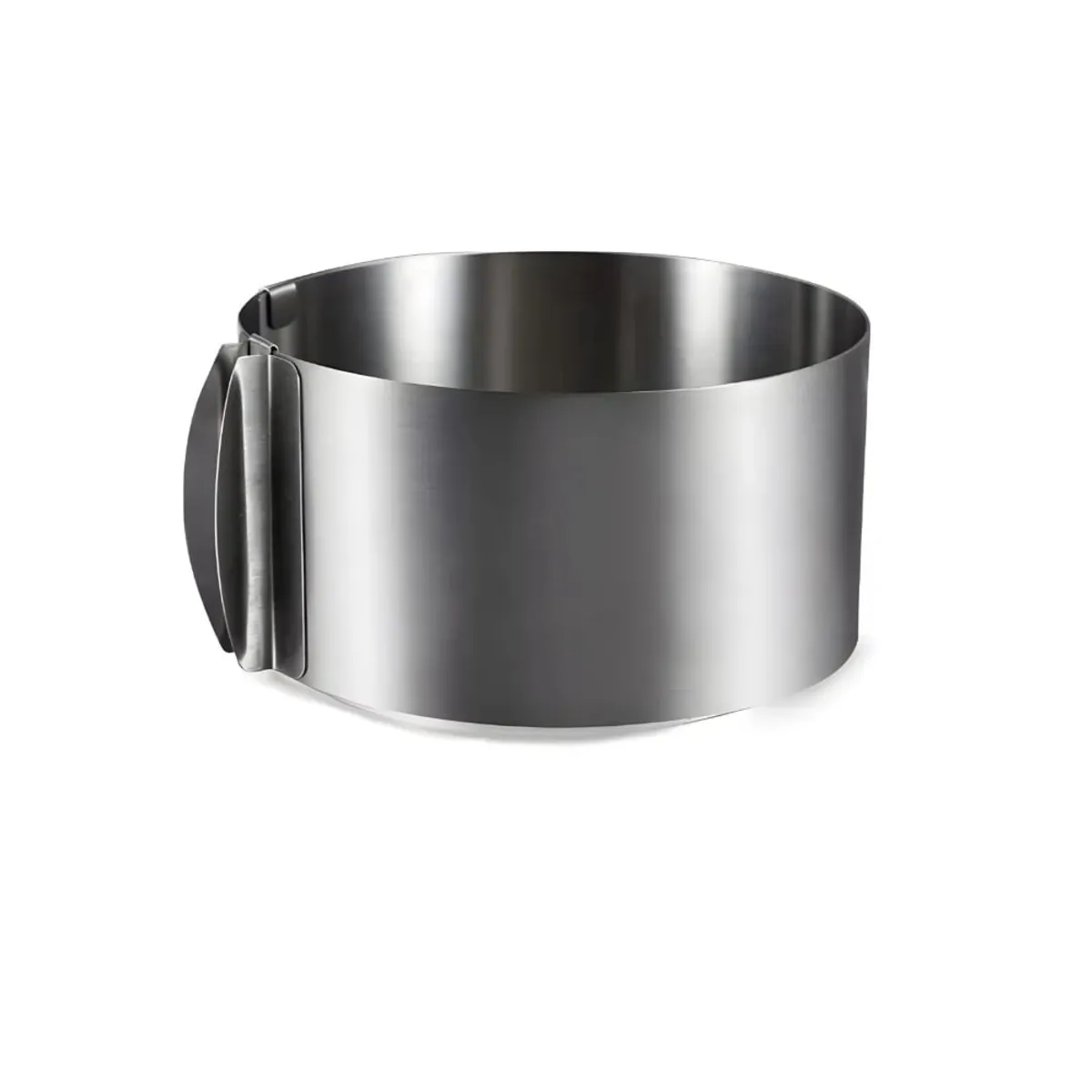 GENERICO - Molde De Torta Moldes Para Tortas Anillo Redondo Ajustable Grey