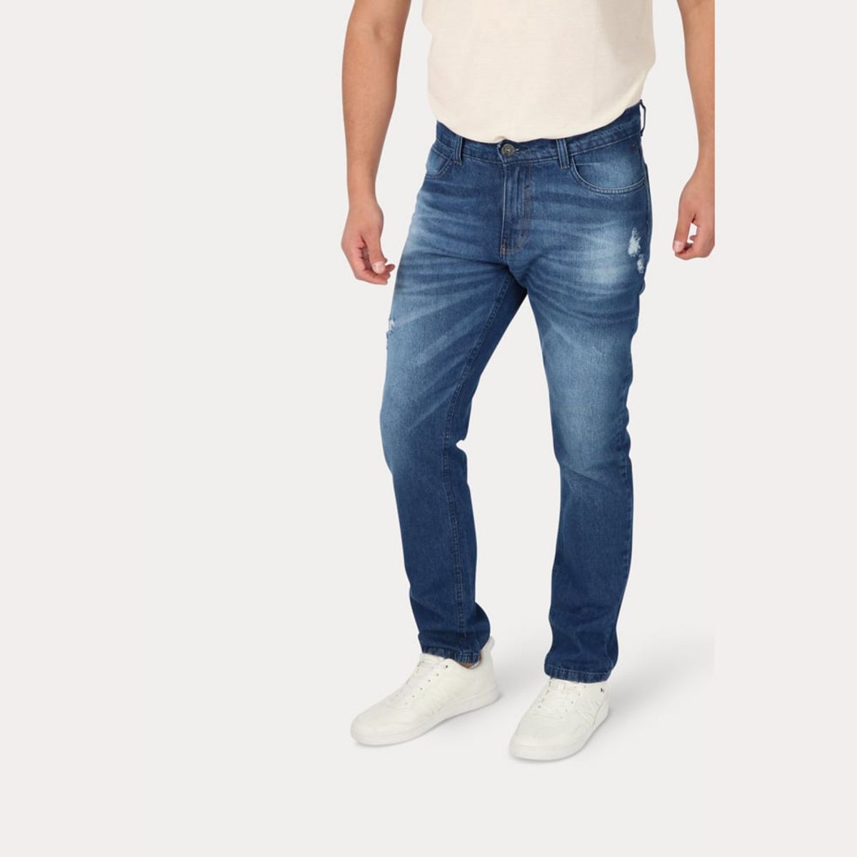 GANGSTER - Pantalon Jeans Denim 0 Azul  Gangster