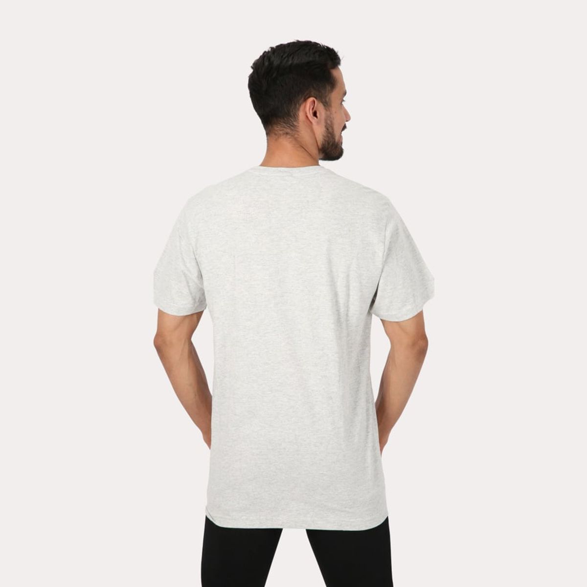 GANGSTER - Polera Mc Básica Artful Gris Gangster