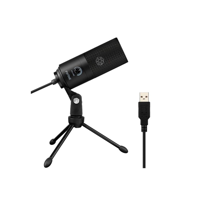 FIFINE - Micrófono Condensador Fifine K669b USB FIFINE
