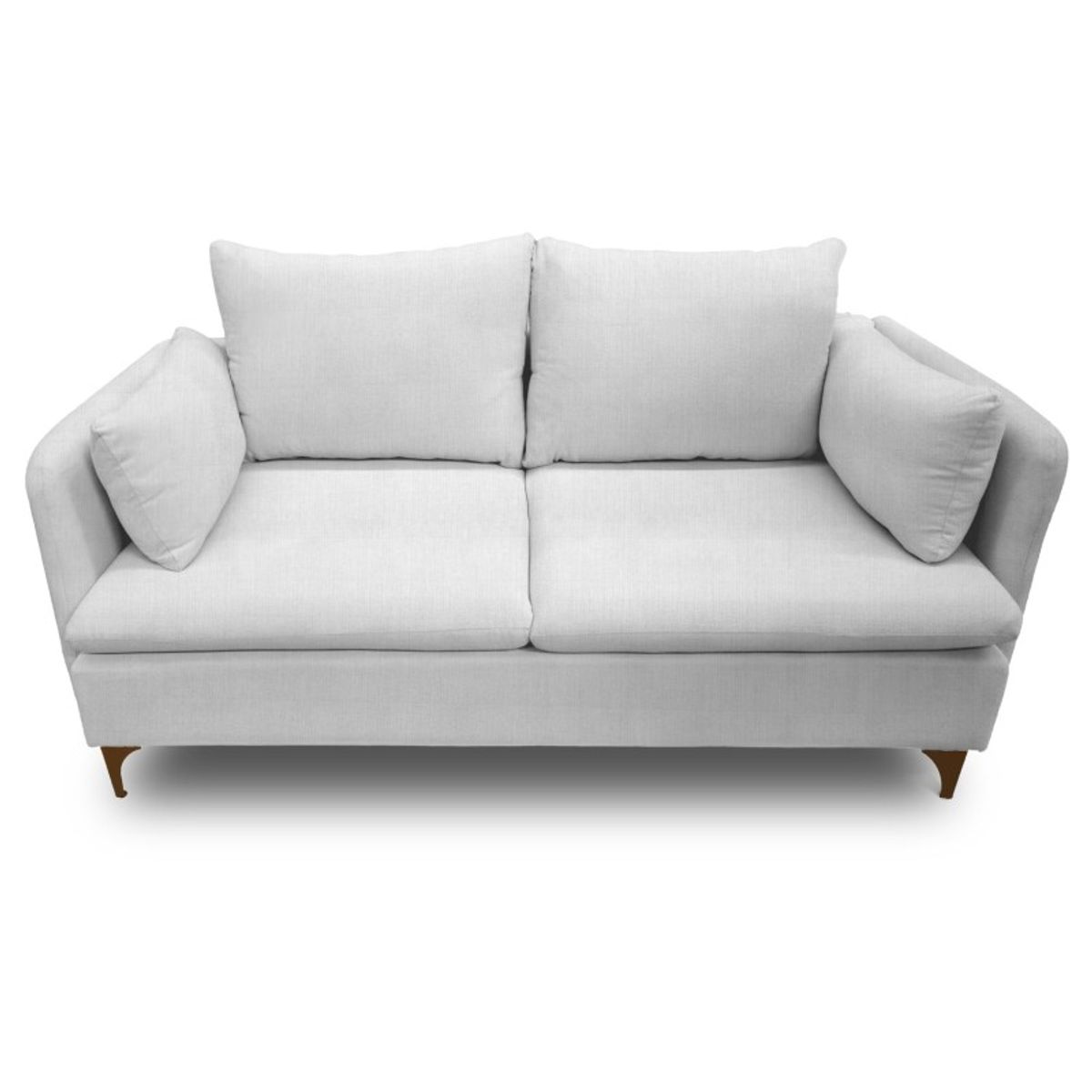 RE DECORA - Sofá 2 Cuerpos Dallas 160cm Gris