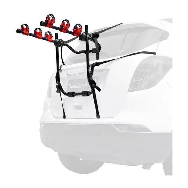 GENERICO - Porta Bicicletas Para Auto Capacidad 3 Bicicletas