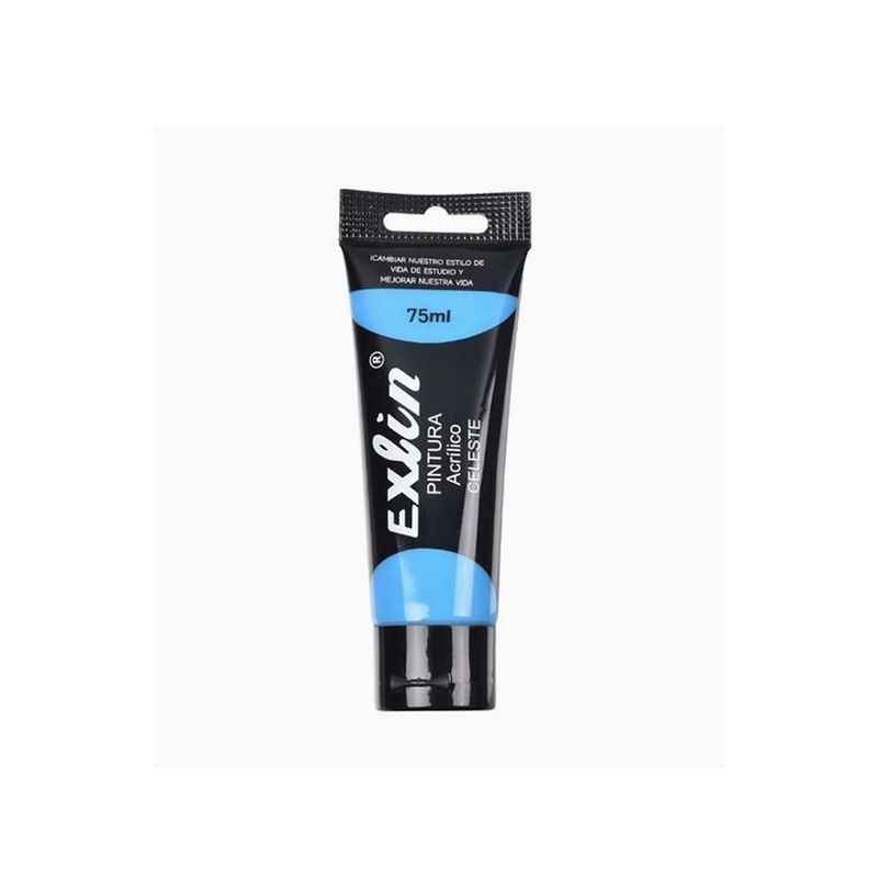 GENERICO - Pintura Acrílica Celeste 75ml