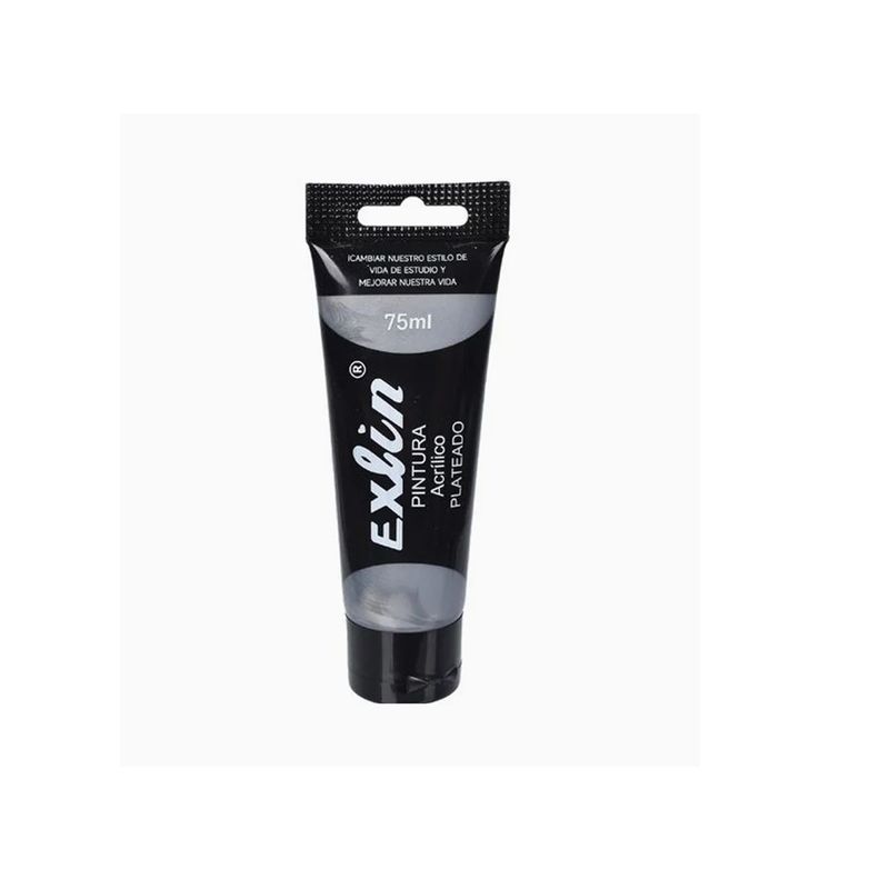 GENERICO - Pintura Acrílica Plateado 75ml