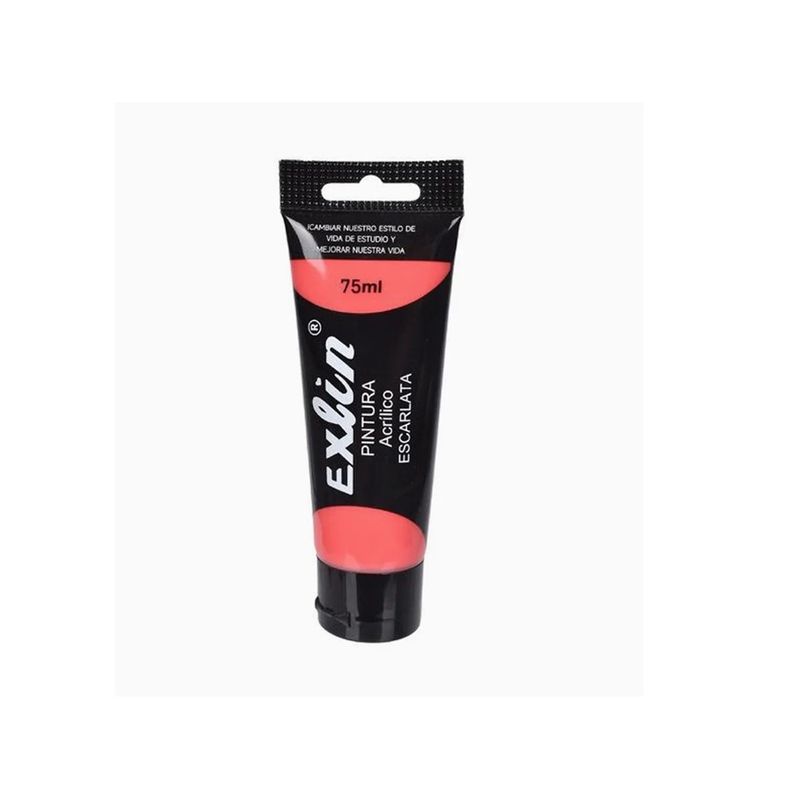 GENERICO - Pintura Acrílica Escarlata 75ml