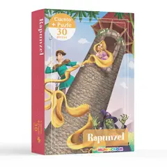 MUNDICROM - Libro Infantil Cuento Rapunzel + Puzle 30 Piezas