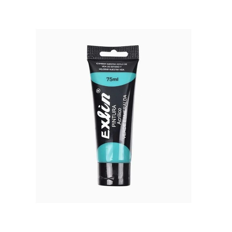 GENERICO - Pintura Acrílica Verde Esmeralda 75ml
