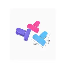 GENERICO - Apretador 6 pcs Colores Morado, Azul y Fucsia