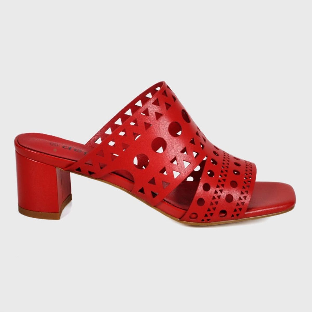 DEGAS - Sandalia Cuero Alegra Rojo DEGAS