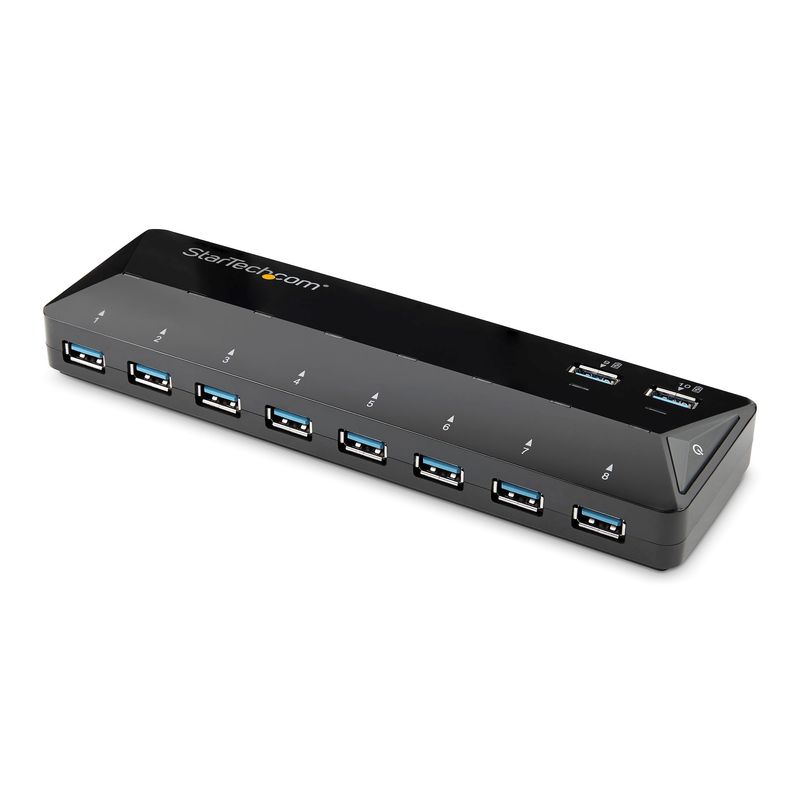 STARTECH - Hub Startech USB 30 de 10 Puertos 5Gbps 2 puertos de 15 A STARTECH
