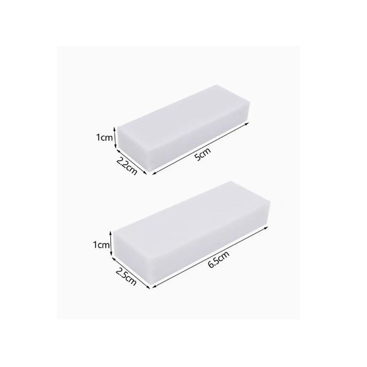 GENERICO - Borrador 2pcs Color Blanco