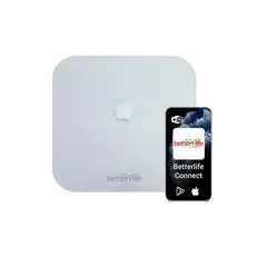 BETTERLIFE - Balanza Digital Smarthome Vidrio 100 Kg