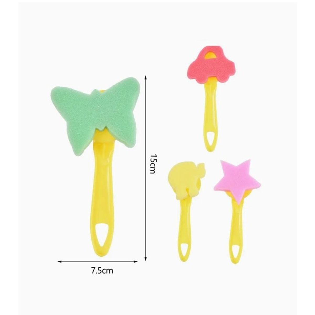 GENERICO - Juego de Esponjas para Pintar