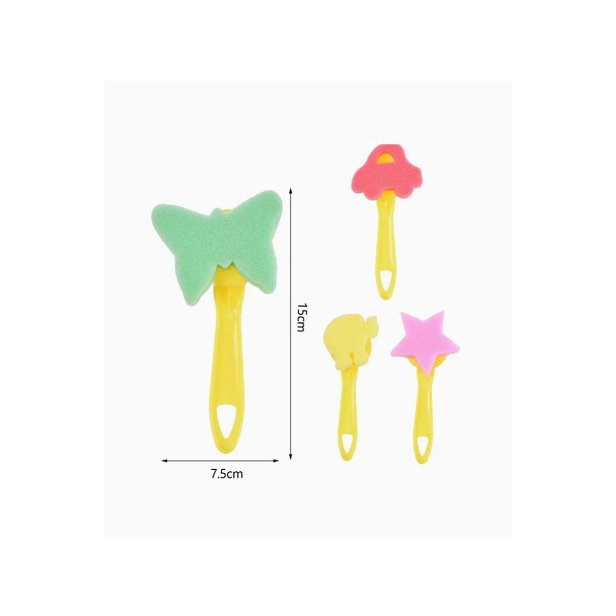 GENERICO - Juego de Esponjas para Pintar