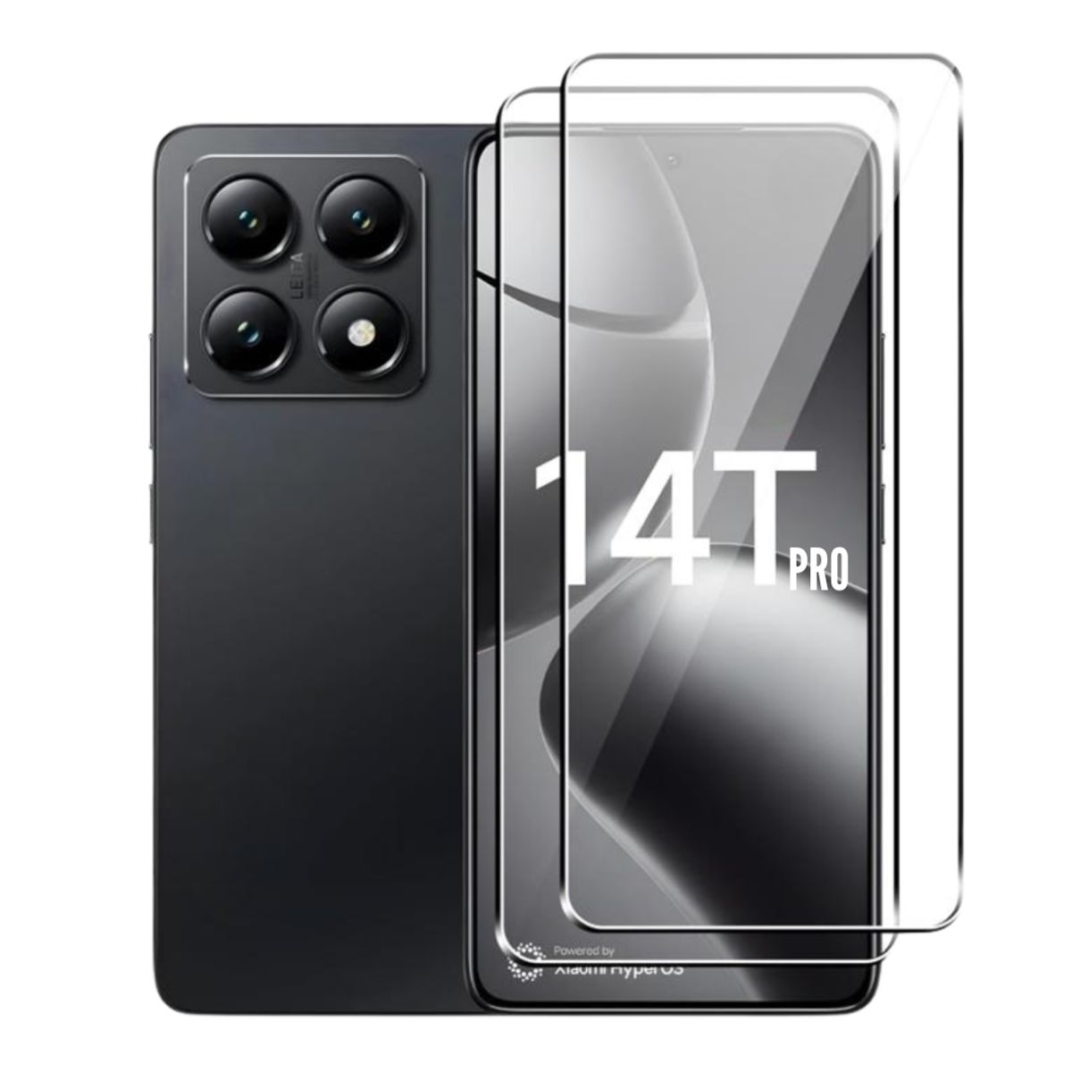 GENERICO - Lamina Mica Vidrio Templado Completa Para Xiaomi 14T Pro