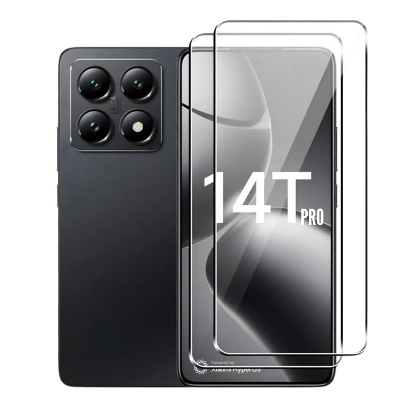 GENERICO - Lamina Mica Vidrio Templado Completa Para Xiaomi 14T Pro