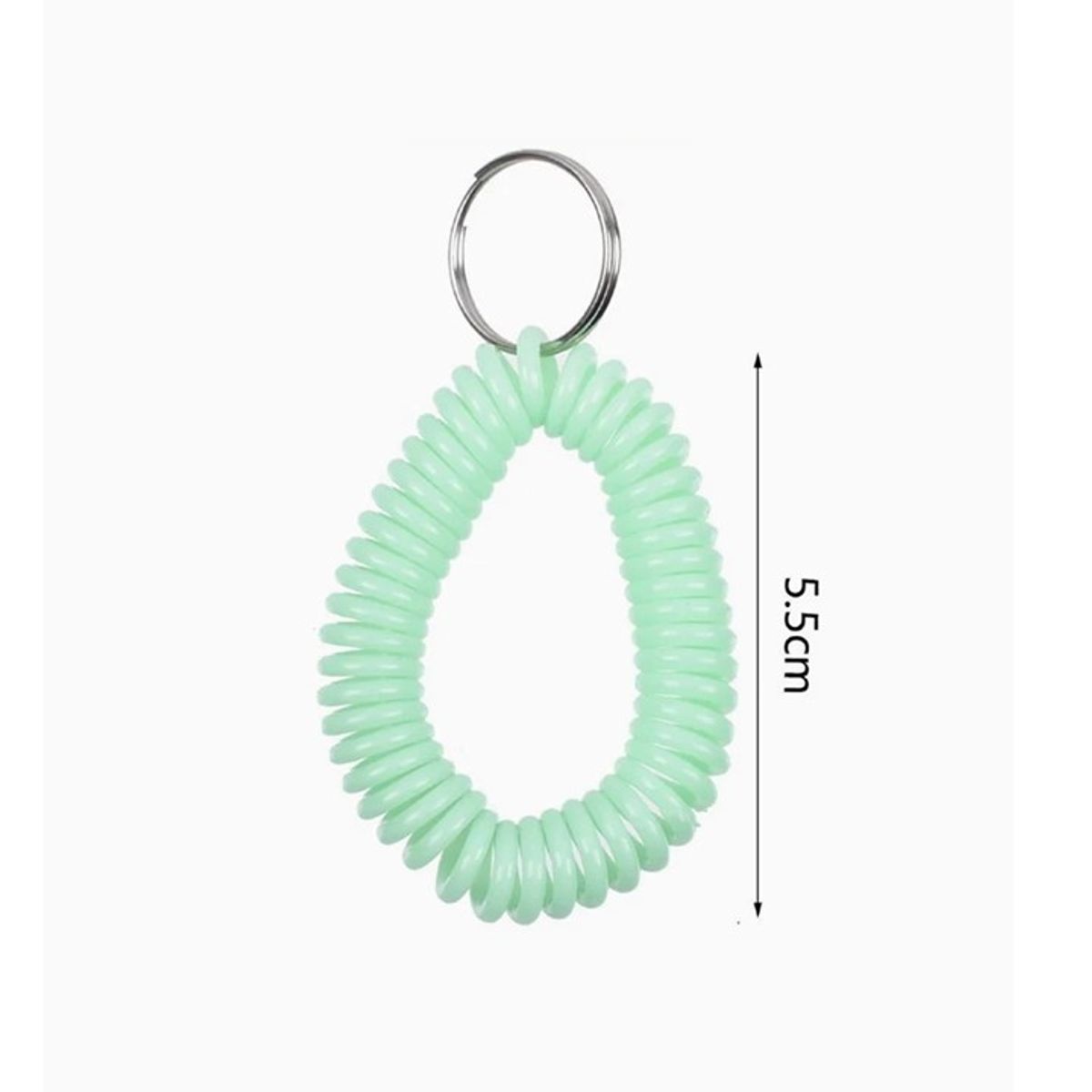 GENERICO - Llaveros 2 Pcs Color Rosa y Verde Menta