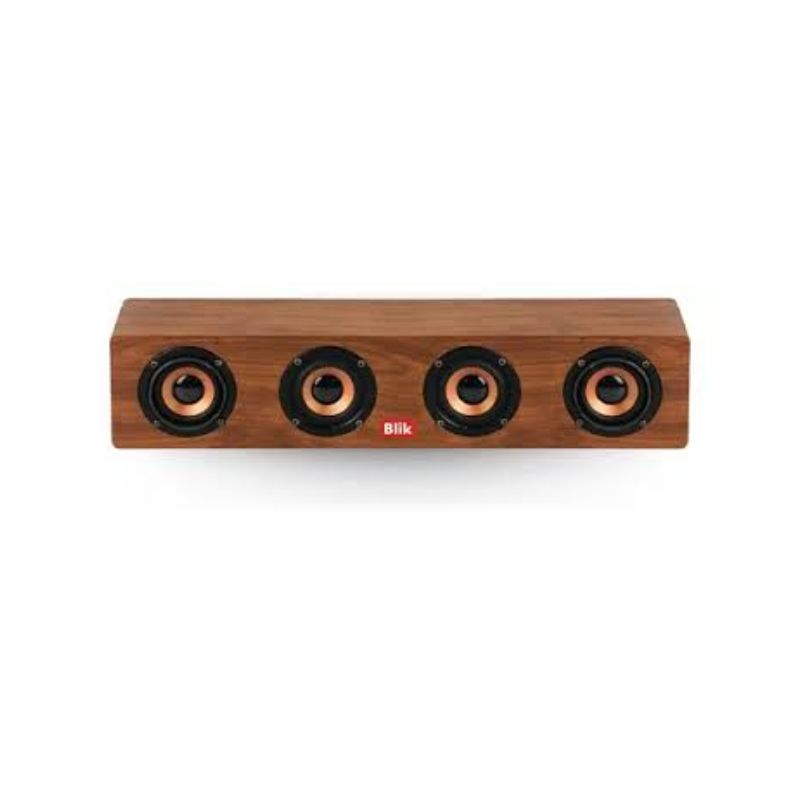 BLIK - Parlante Blik Rockwood Portátil Con Bluetooth Madera