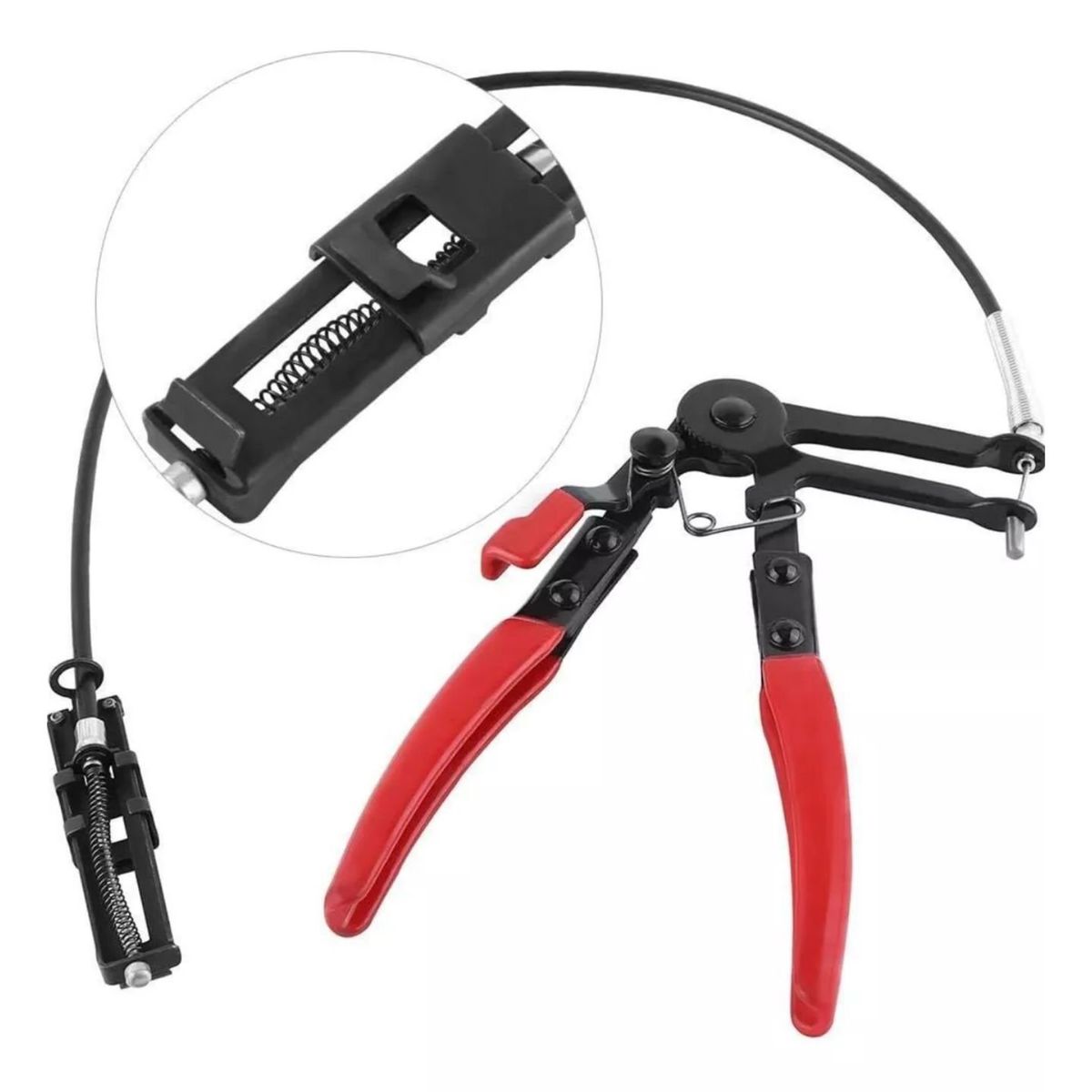 HOTECHE - Alicate Para Abrazaderas De Manguera Motor Con Flexible Hoteche