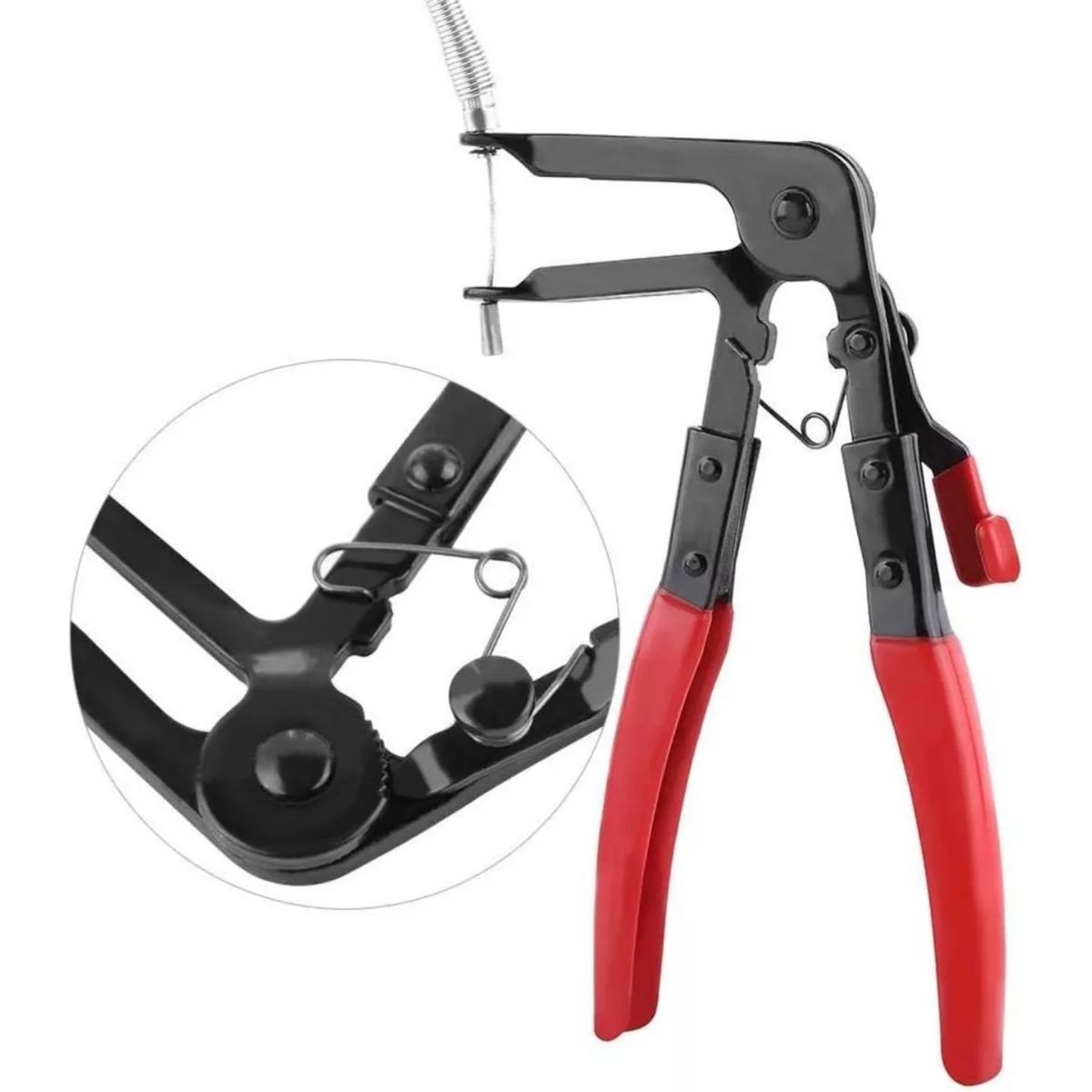 HOTECHE - Alicate Para Abrazaderas De Manguera Motor Con Flexible Hoteche