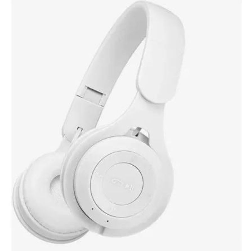 GENERICO - Auriculares Bluetooth 5.3 Plegables-BLANCO