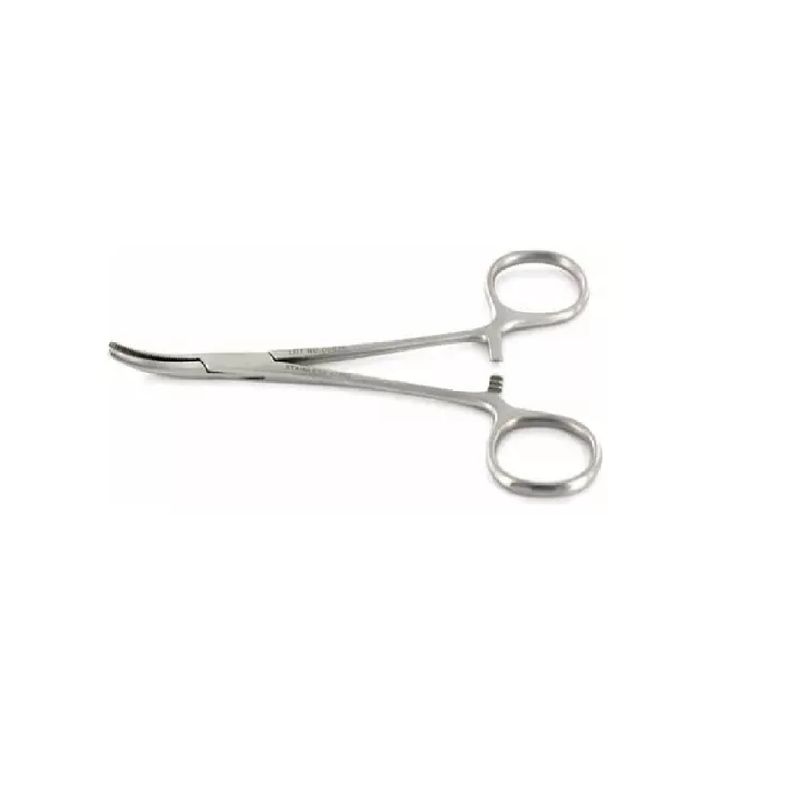 GENERICO - Pinza Quirúrgica Curva Tipo Mosquito 16 Cm Acero Quirúrgico