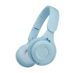 GENERICO - Auriculares Bluetooth 5.3 Plegables-CELESTE