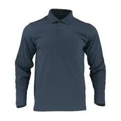 T-WORLD - Polera Polo DryFresh Smooth® 60% Algodón Manga Larga Hombre