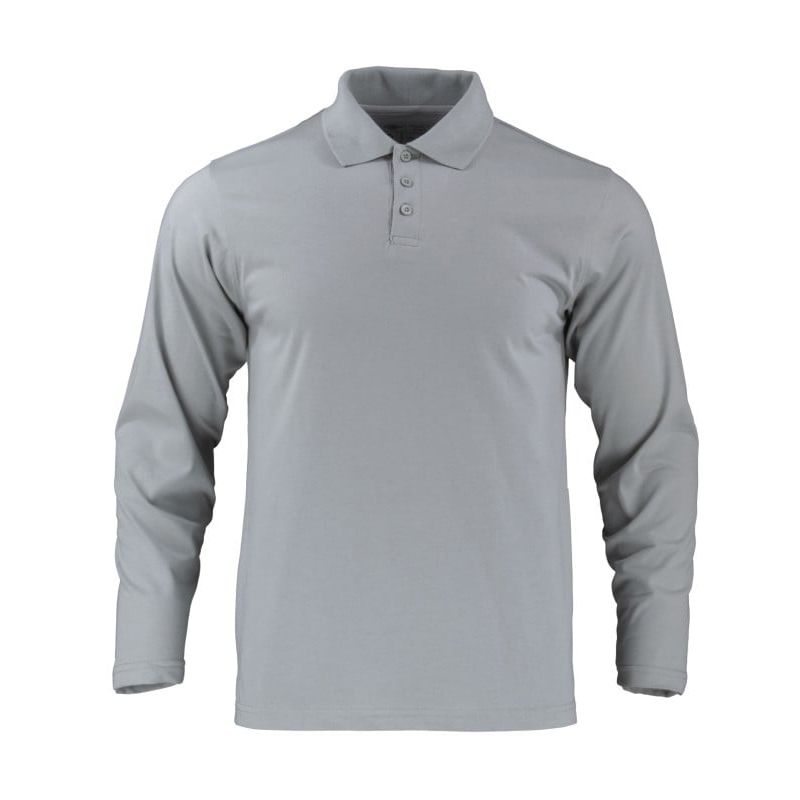 T-WORLD - Polera Polo DryFresh Smooth® 60% Algodón Manga Larga Hombre