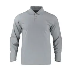 T-WORLD - Polera Polo DryFresh Smooth® 60% Algodón Manga Larga Hombre