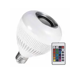 GENERICO - Ampolleta Led Con Parlante Bluetooth 3w Verde - SC