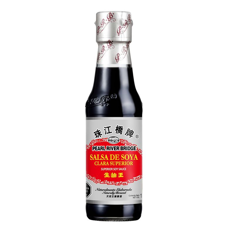 PEARL - Salsa Soya Clara Pearl River Bridge 150ml - Negro