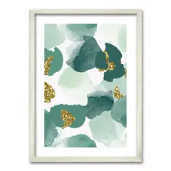 RETELA - Cuadro Palo de Agua II - Plateado - 50x35 cm