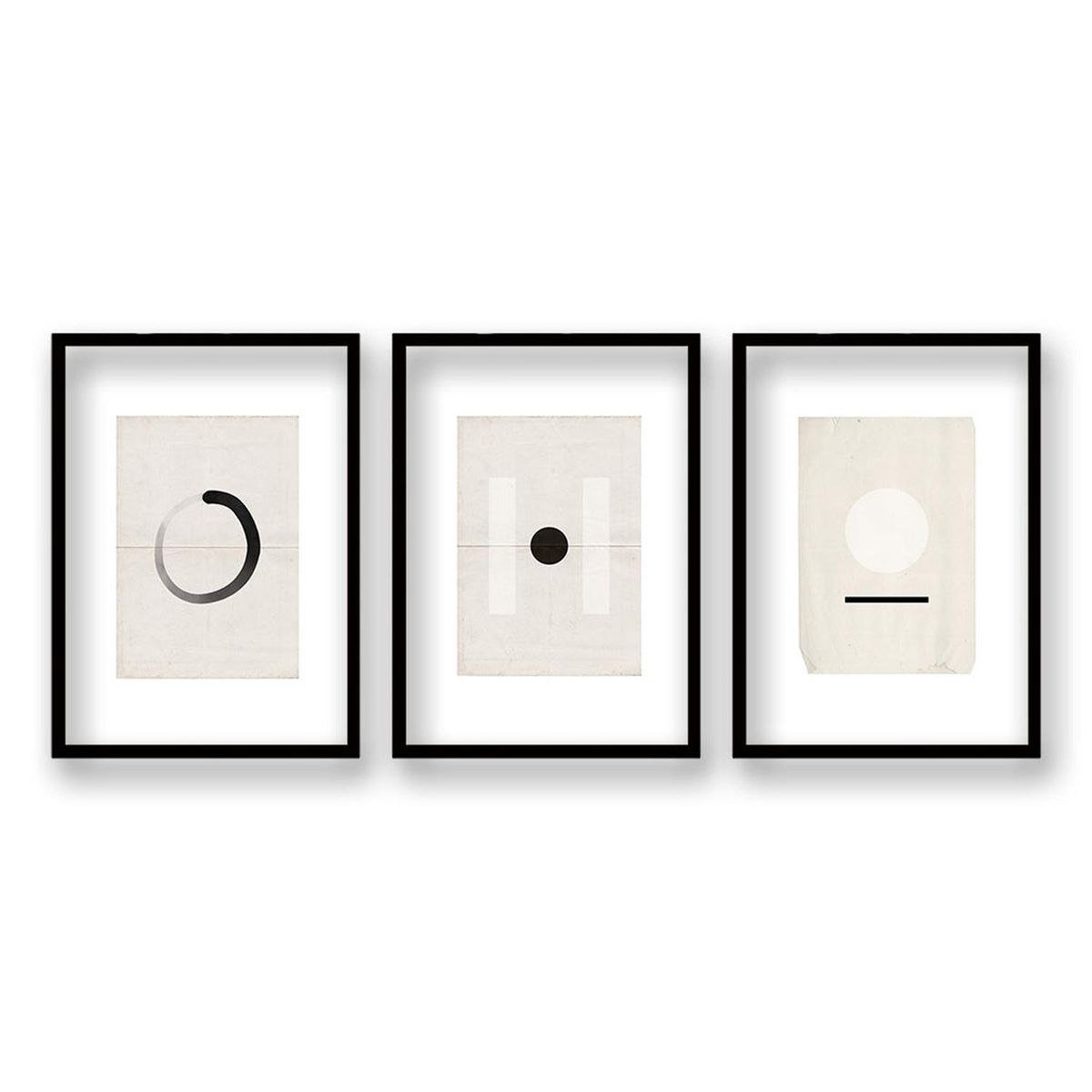 RETELA - Cuadro Trio OM - Negro - 70x50 cm