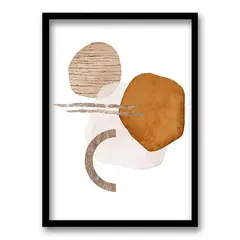 RETELA - Cuadro Terracota II - Negro