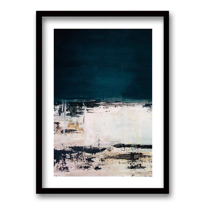 RETELA - Cuadro Azul II - Negro