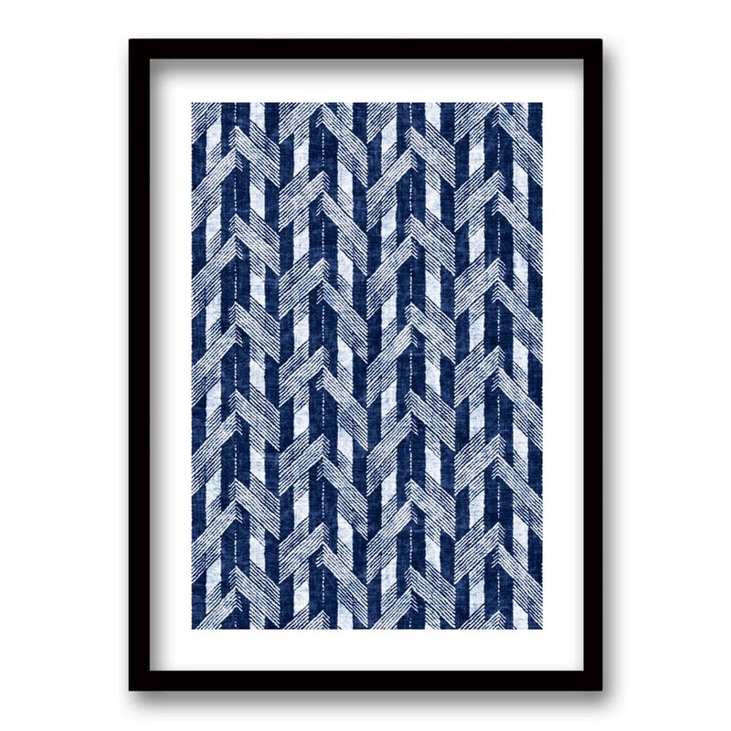 RETELA - Cuadro Indigo II - Negro