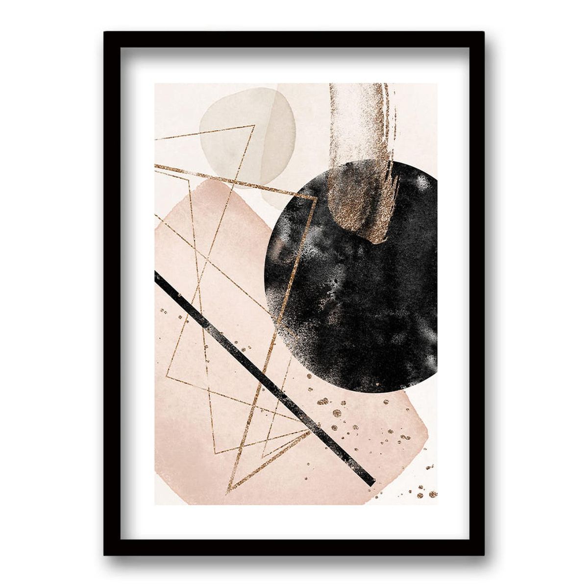 RETELA - Cuadro Galaxia - Negro