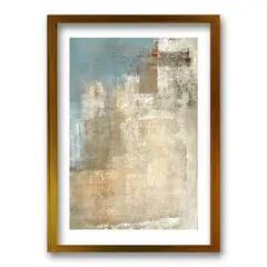 RETELA - Cuadro Concret - Dorado - 70x50 cm