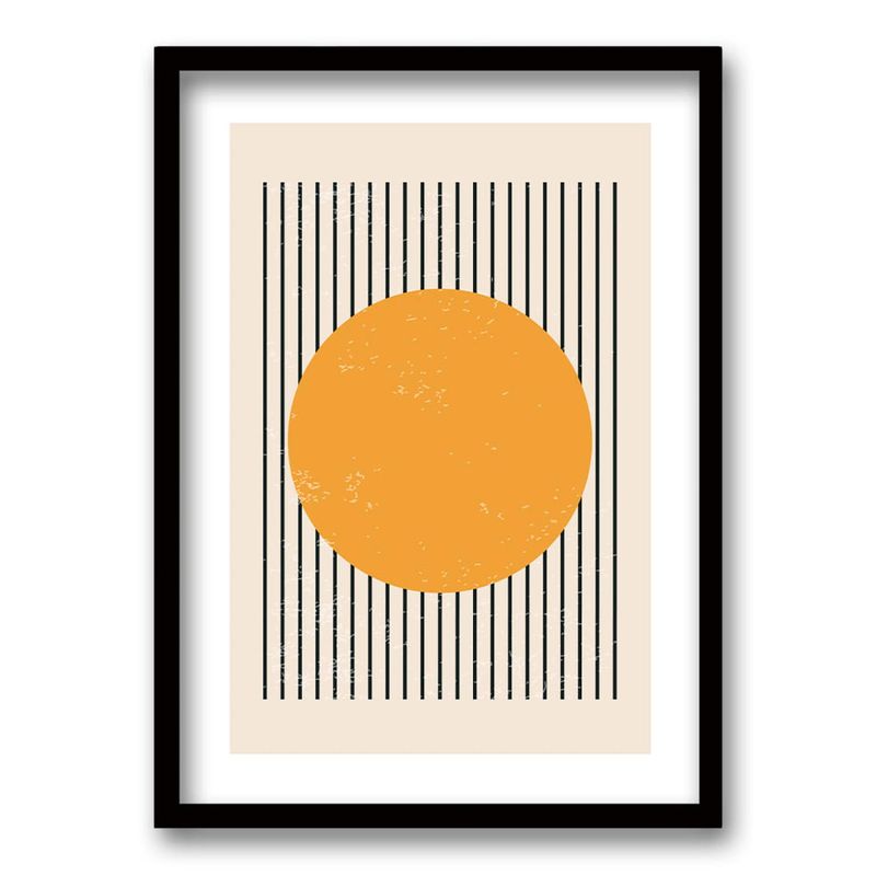 RETELA - Cuadro Cutes - Negro - 70x50 cm