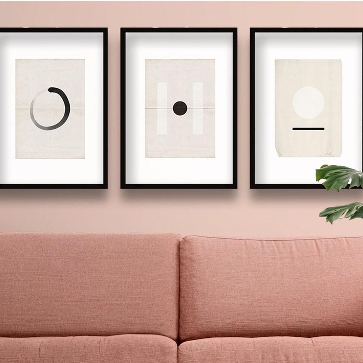 RETELA - Cuadro Trio OM - Negro - 40x30 cms