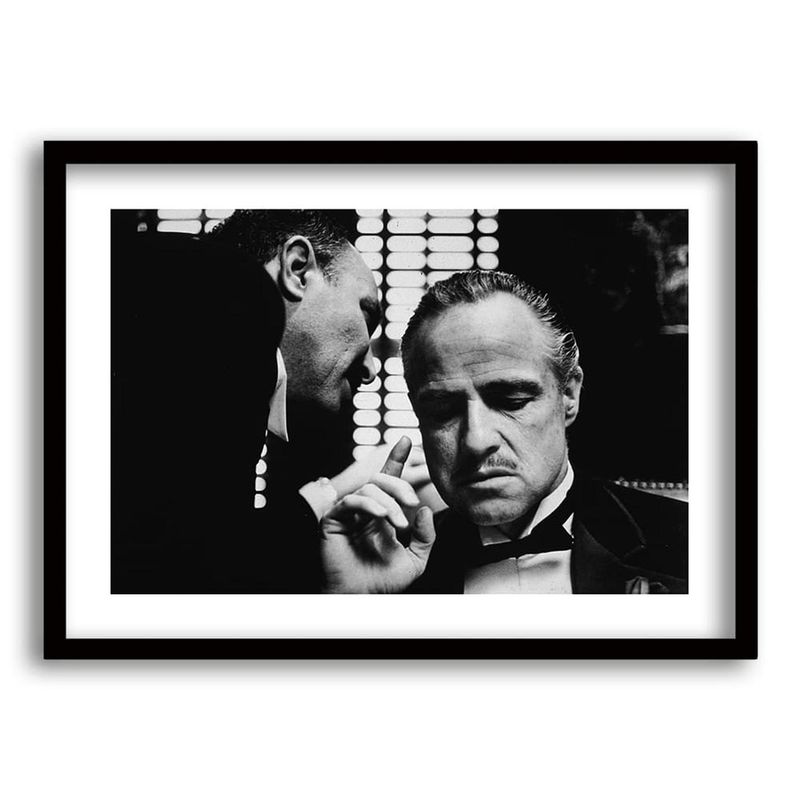 RETELA - Cuadro The Godfather - Negro