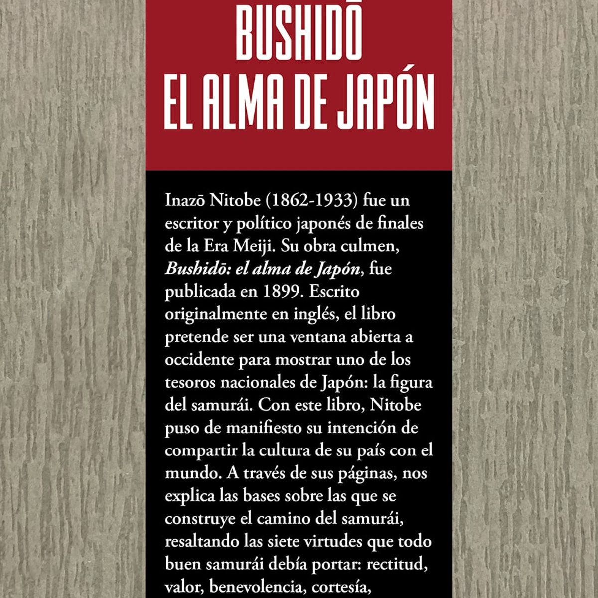 PLUTON EDICIONES - Bushido el alma de Japón